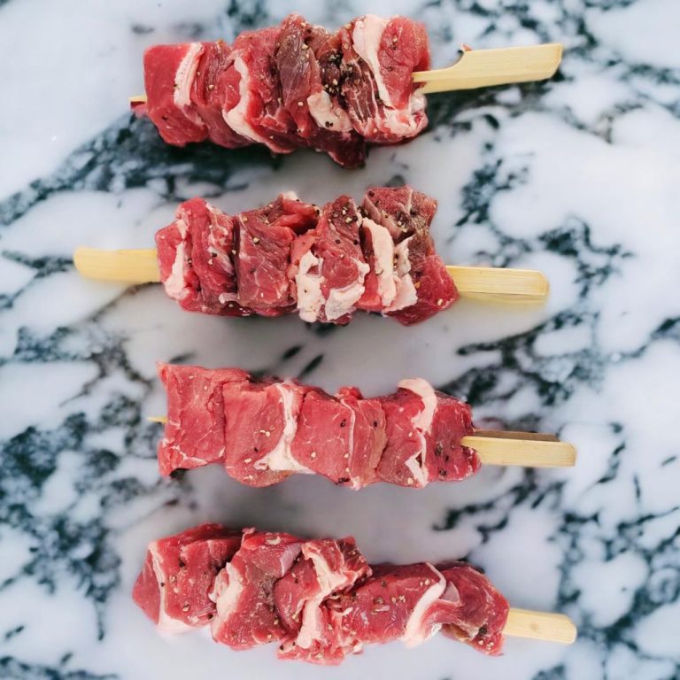 Premium Ribeye Steak Skewers Prime Nosh