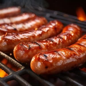 Hot Italian Beef & Veal Sausages